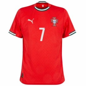 Portugal Ronaldo 7 Børn Hjemme 2025 - Fodboldtrøjer (S/S)